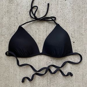 Black Padded Swimsuit Bikini Top Bra